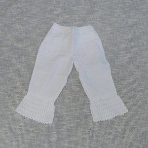 Gretty Zueger Girl's White Pants Size 6